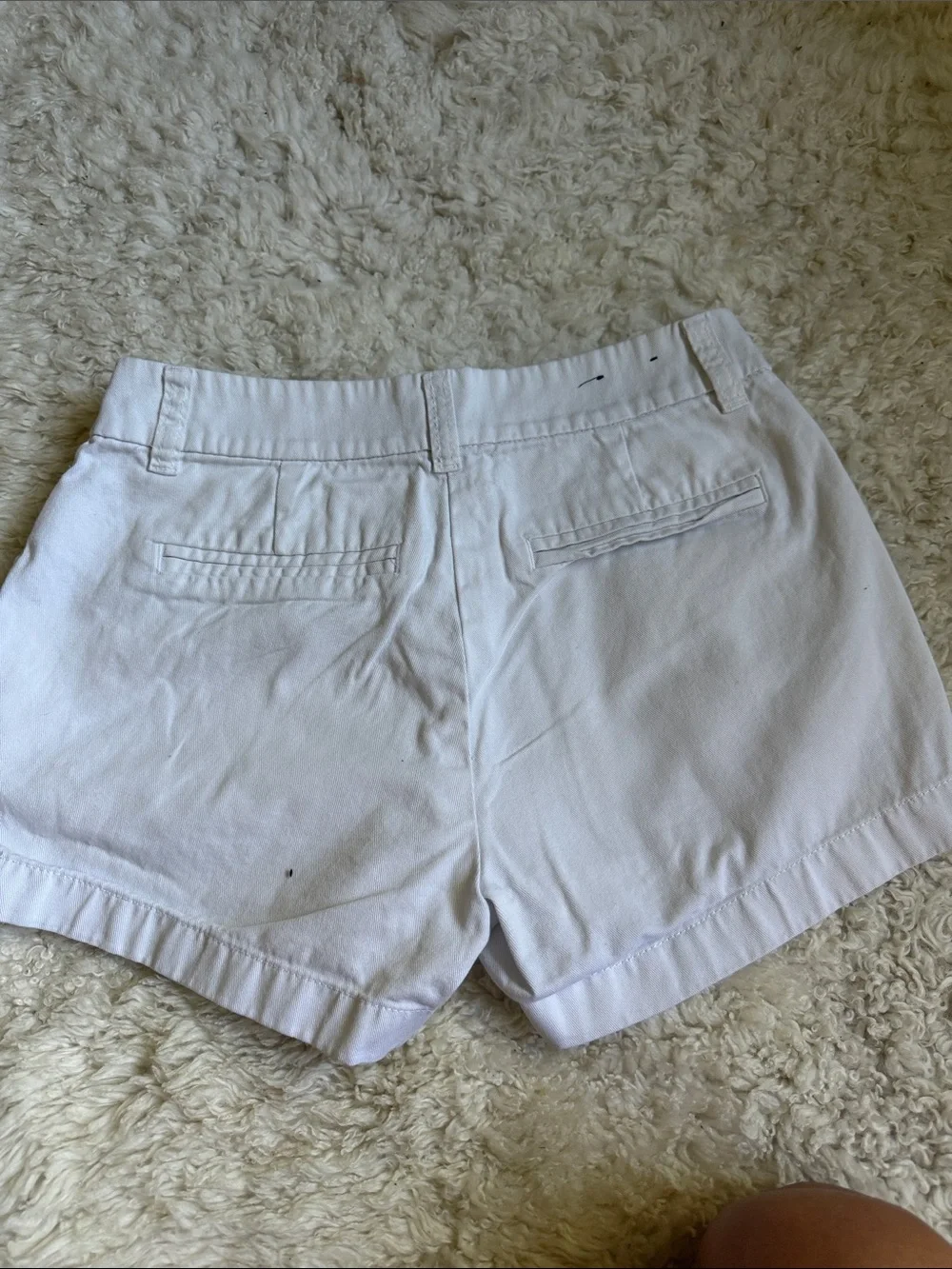 J.Crew Women's White Chino Shorts